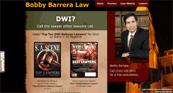 Desktop Screenshot of bobbybarrera.com